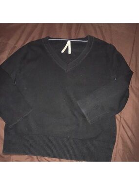 High sierra medium Black V-Neck Sweater